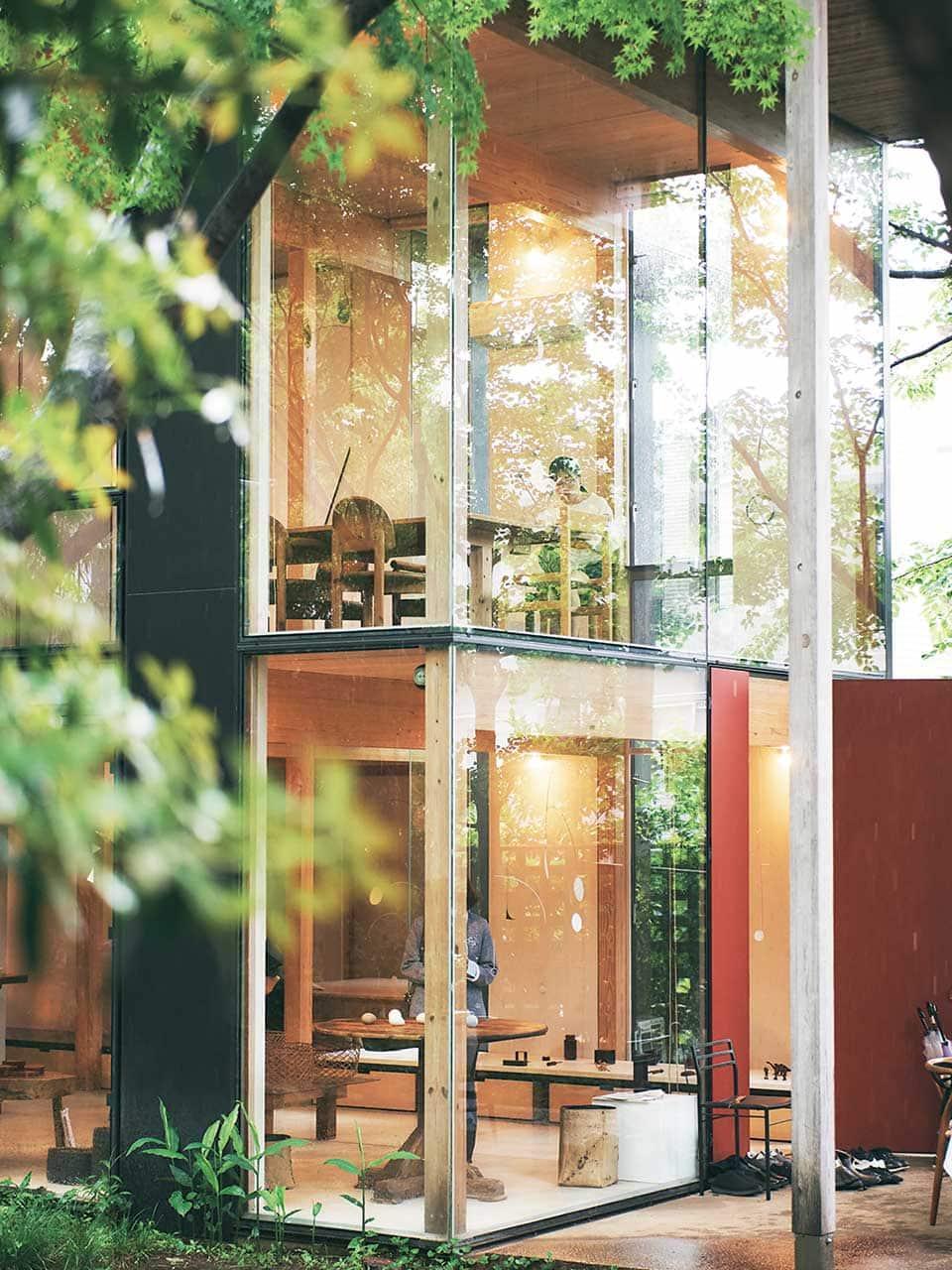 森のような庭がある一軒家が1年に一度だけお店になる。三宿 あわいもん【ひみつの場所】