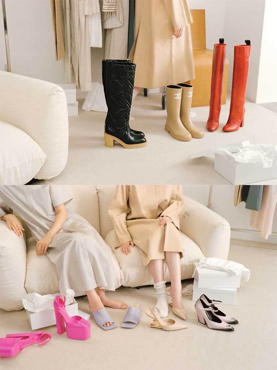 シューズマニアの旅支度