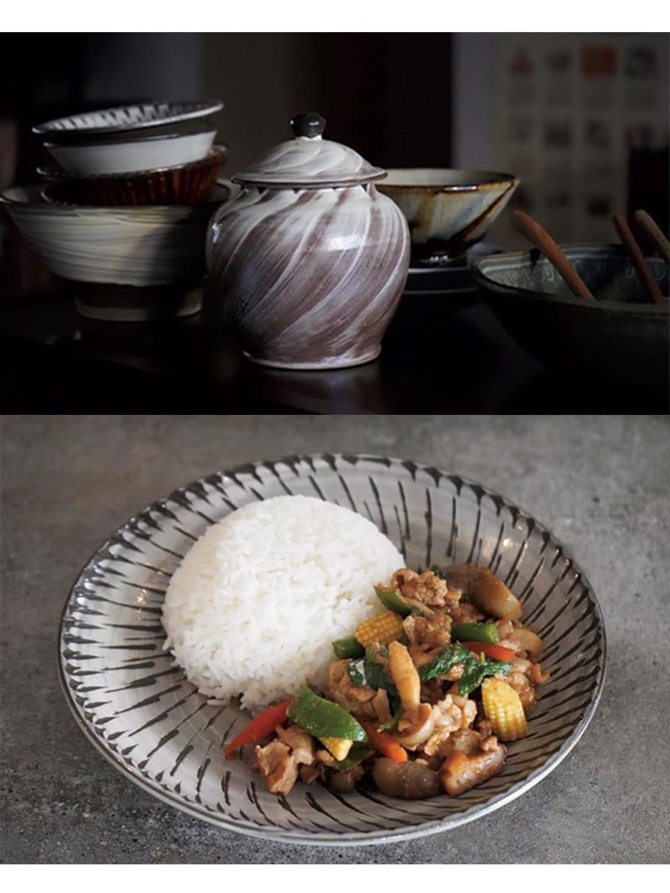 手仕事の良さを実感、タイ料理のための器がそろうお店