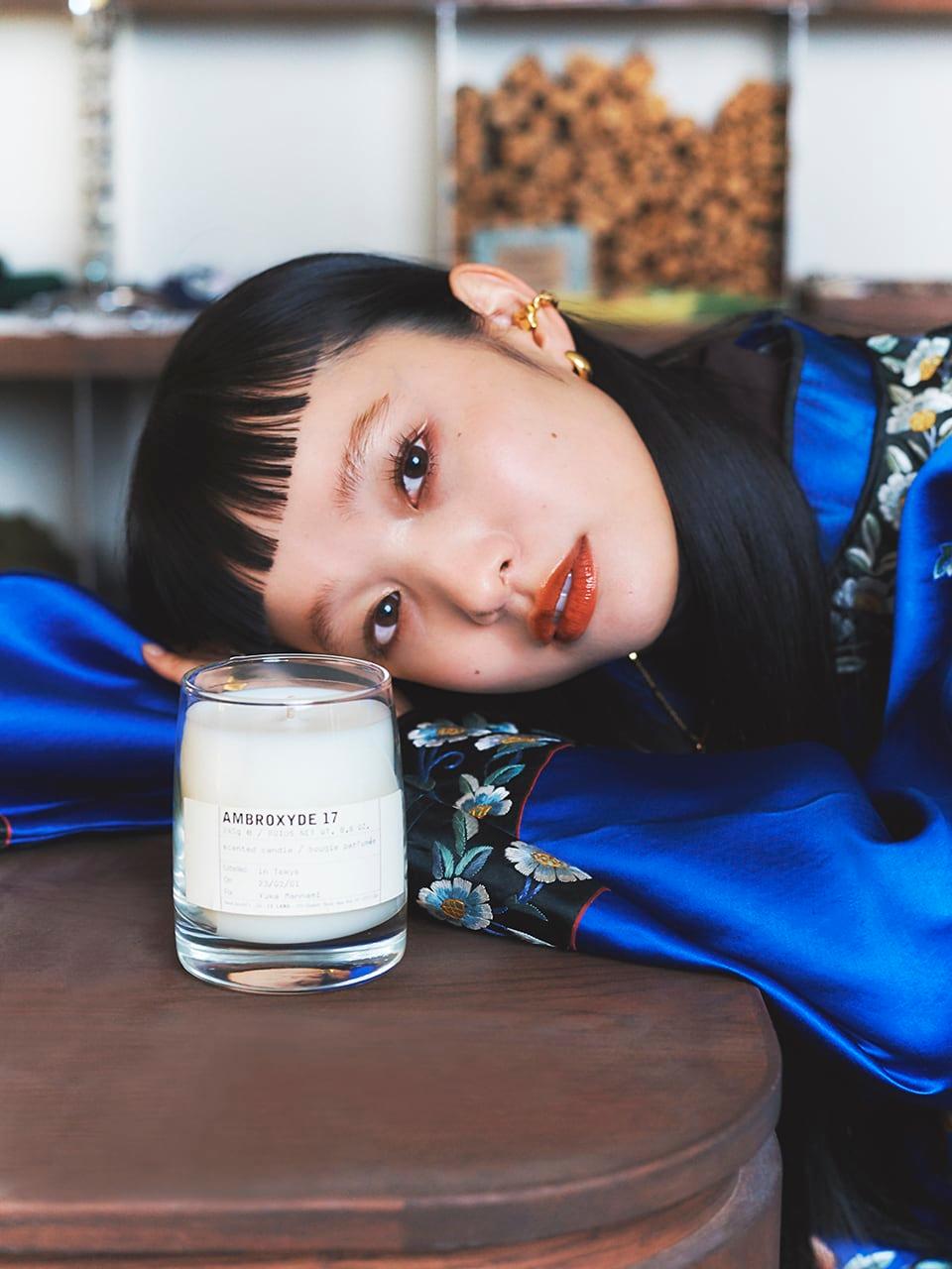 萬波ユカ ル ラボ 香水 フレグランス キャンドル