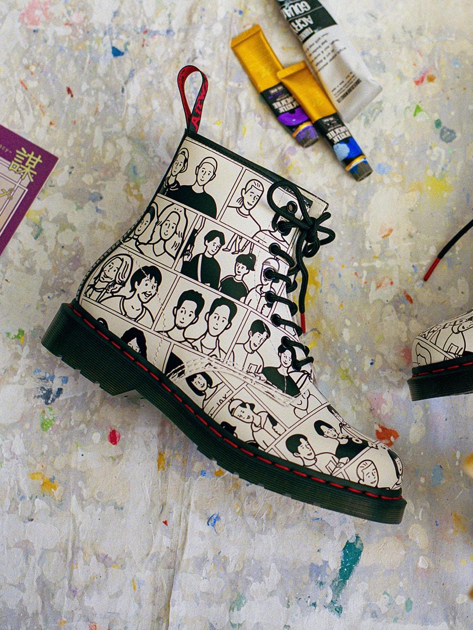 ドクターマーチン〉がLGBTQIA+をサポートする8ホールブーツを発売