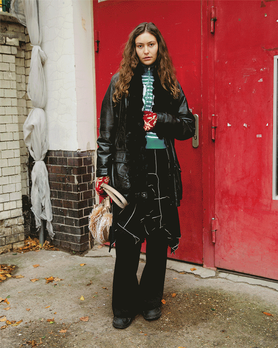 冬こそポップな色合いを楽しむBERLINスナップvol.1