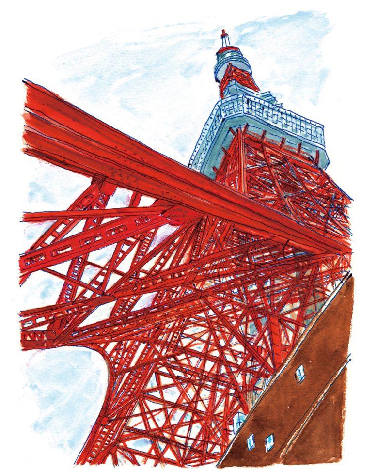 都市の変化を見守る「東京タワー」