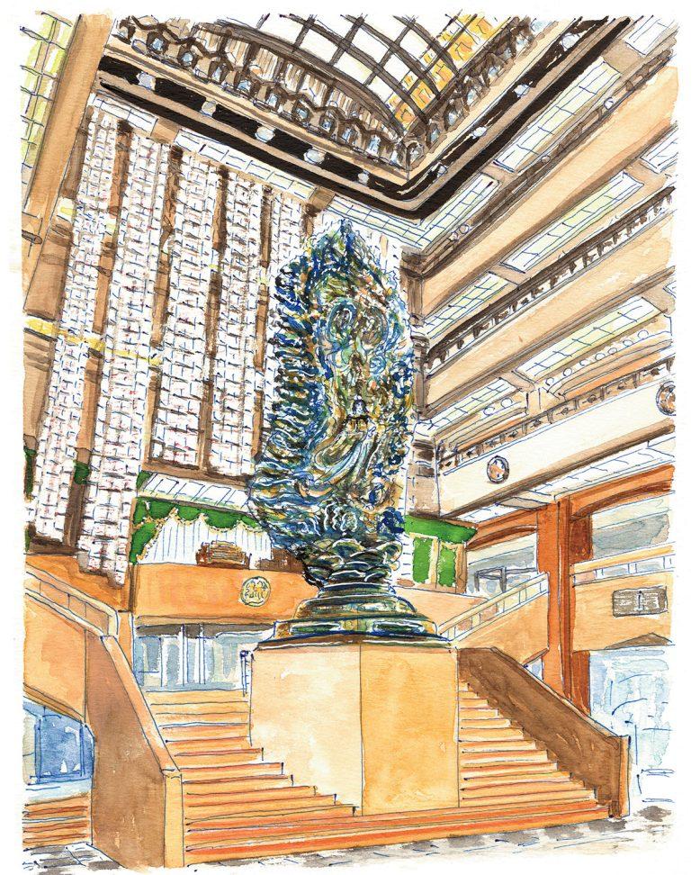 日本初のデパートメントストア「日本橋三越本店」