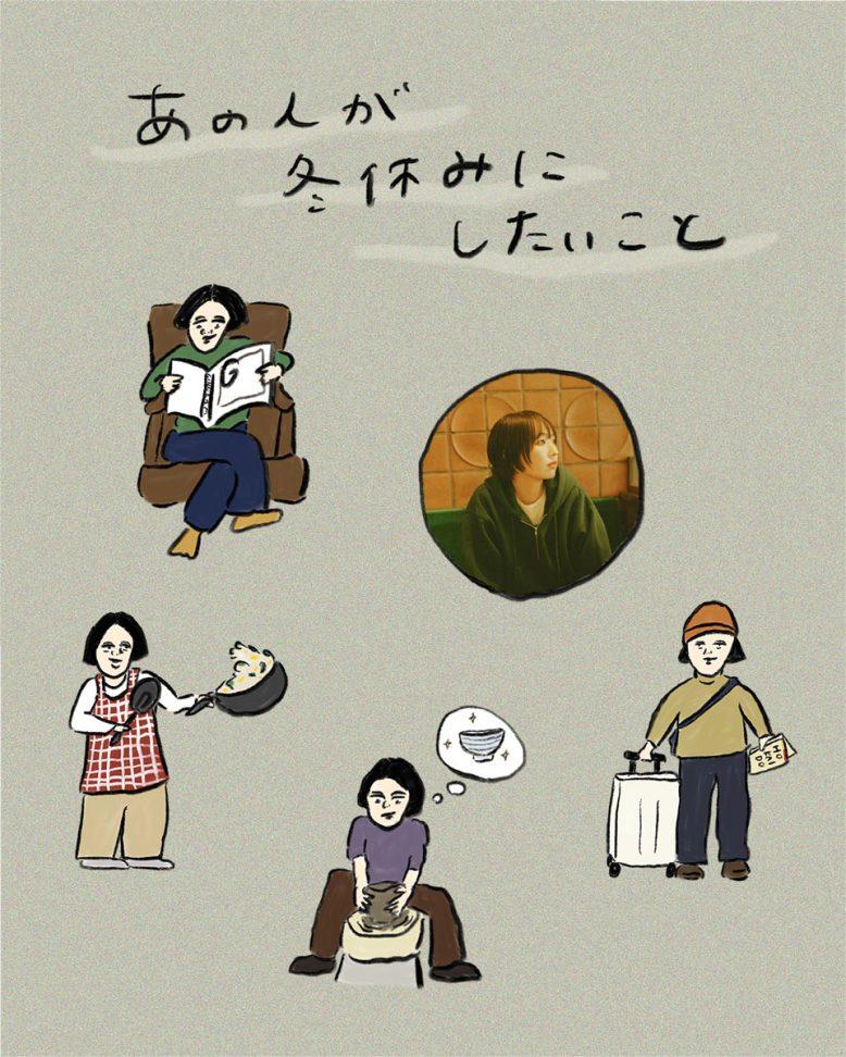 小原 晩さんが冬休みにしたいこと