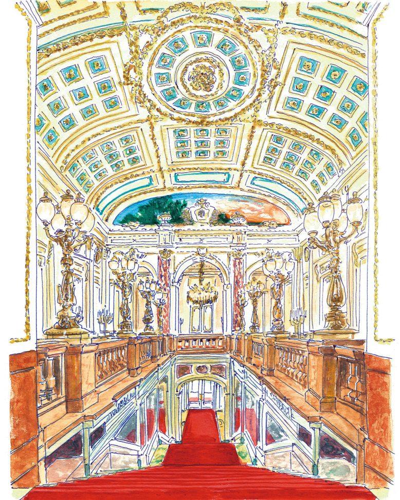 それぞれの時代を代表する職人たちの創造力と技術の粋が詰まった「迎賓館赤坂離宮」