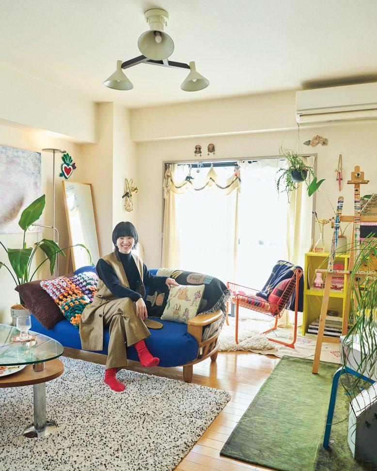 アトリエと住まいを兼ねて自然体で創作できる暮らし。アーティスト・YUUKIのお部屋