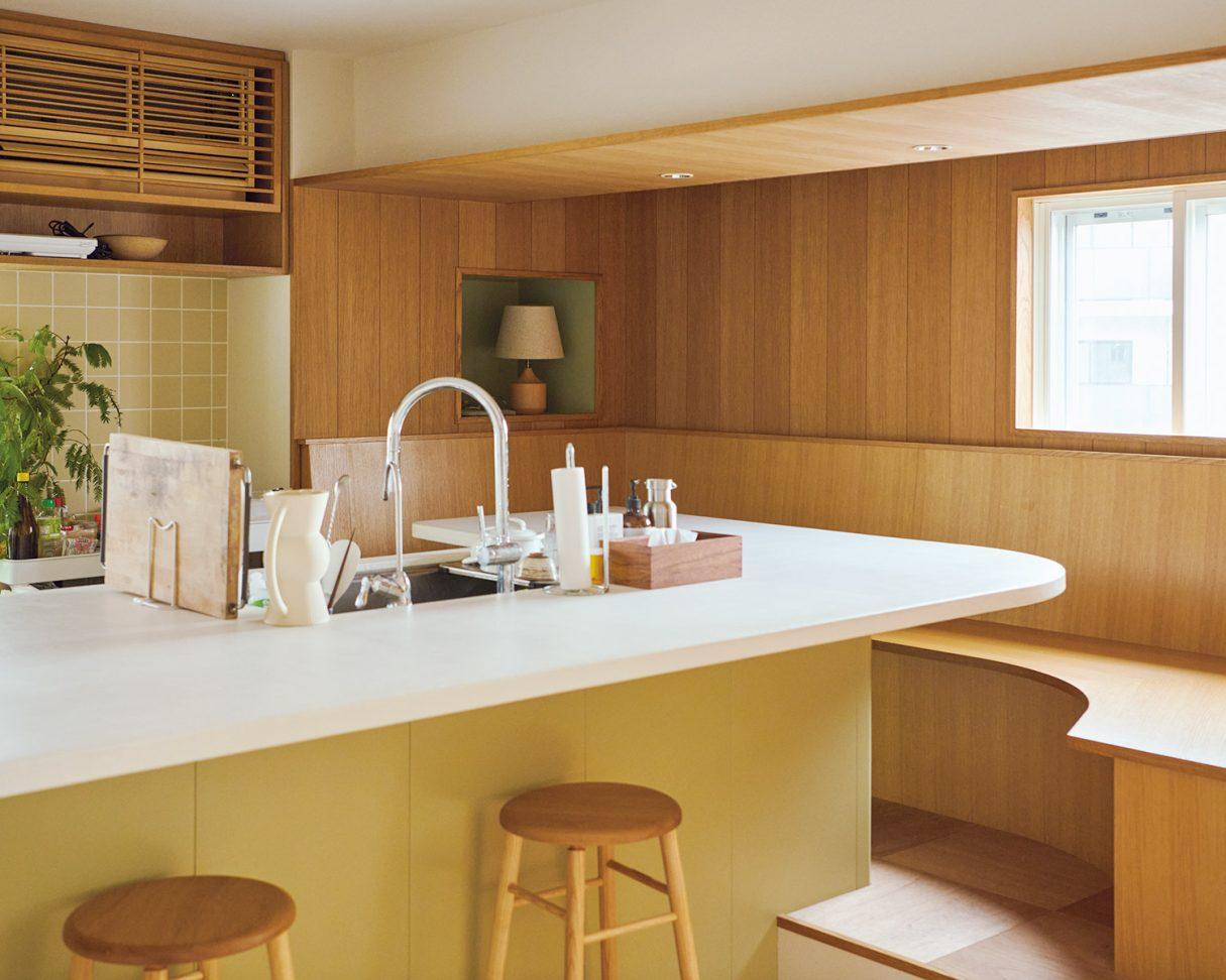 家族の成長を見守る優しい曲線を持つ家。& Supply代表・井澤 卓、モデル・都のお部屋