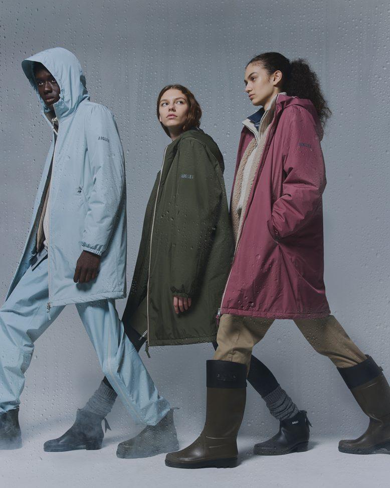 〈エーグル〉のあったかアウター&シューズで秋冬を楽しもう