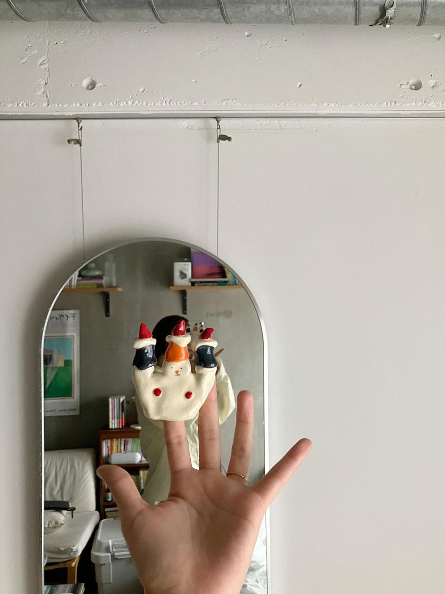 小原晩｜エッセイ「生活態度」｜クリスマスの置物