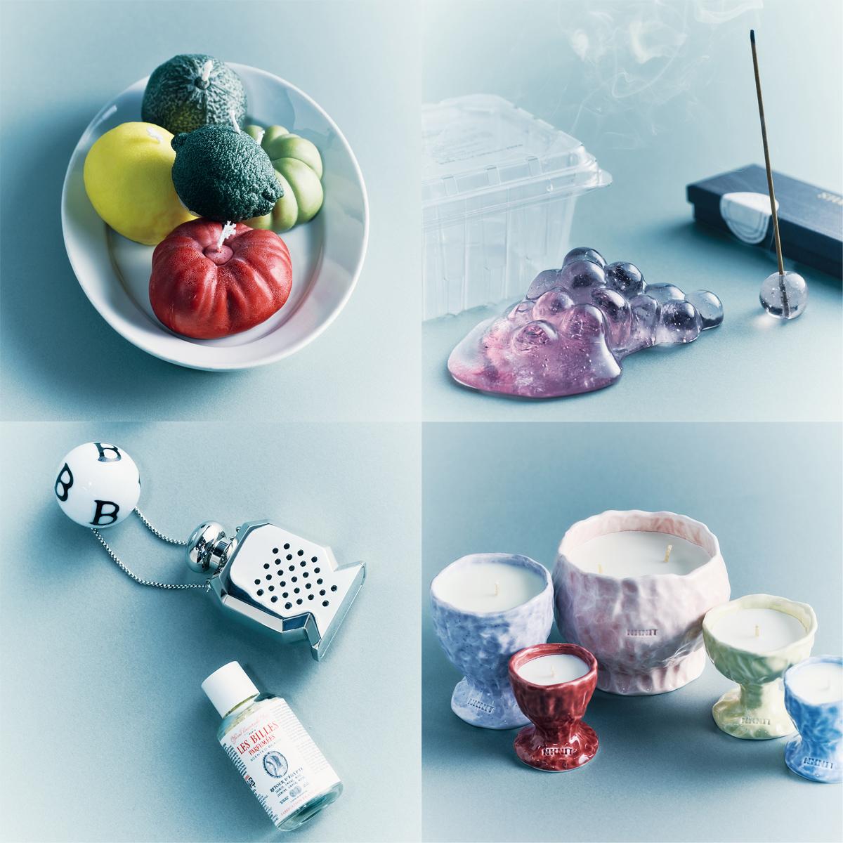 飾れる香りのオブジェを部屋のアクセントに