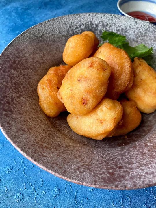 サクサク米粉のひと口とり天
