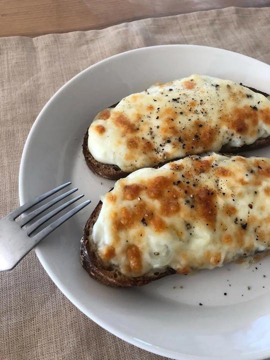 カンパーニュのクロックムッシュ
