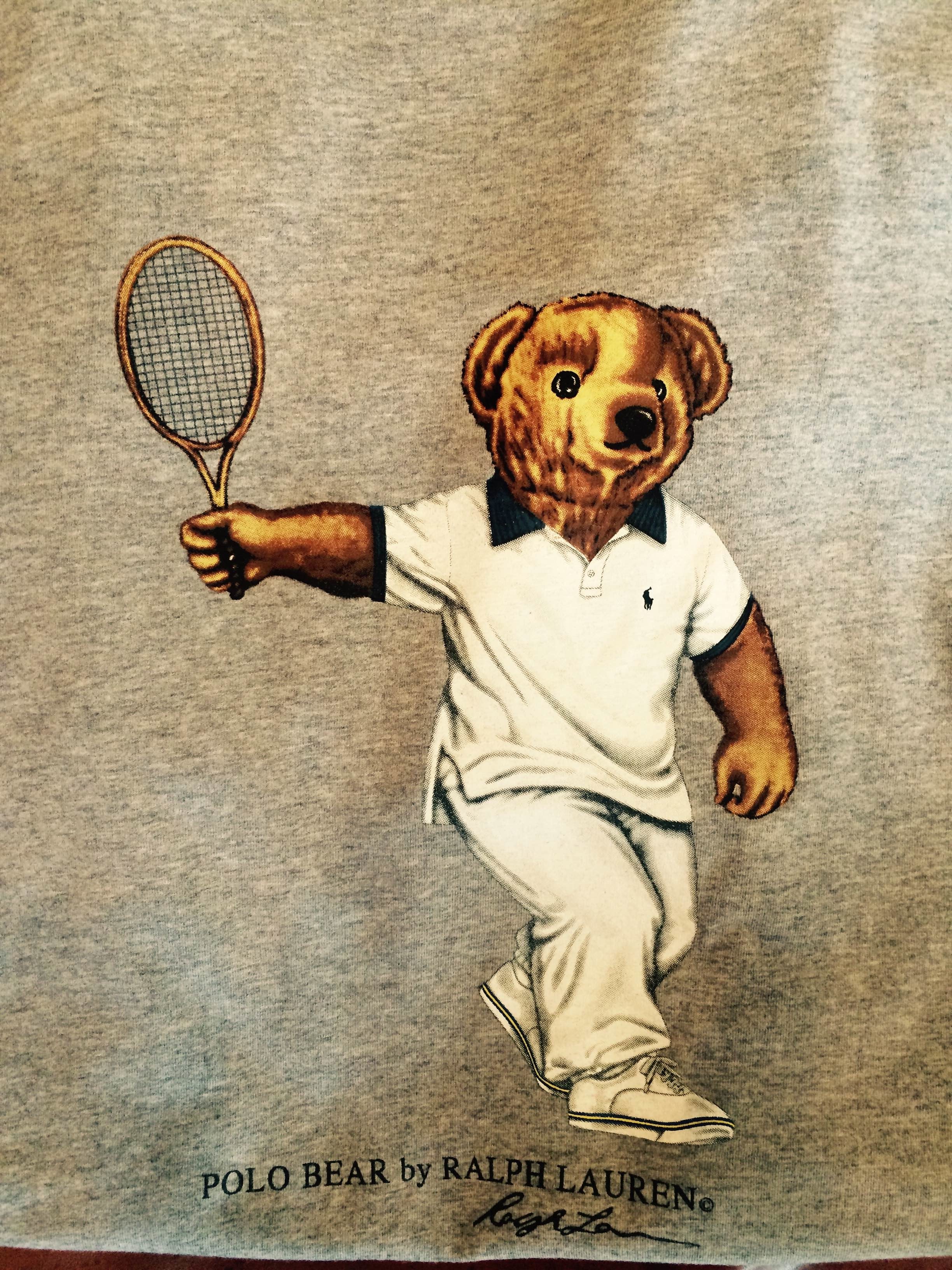 編集K、10年ぶりのテニス復活の軌跡。最近手に入れた懐かしの90’sアイコン、ポロベアーTシャツ。どう着よう？