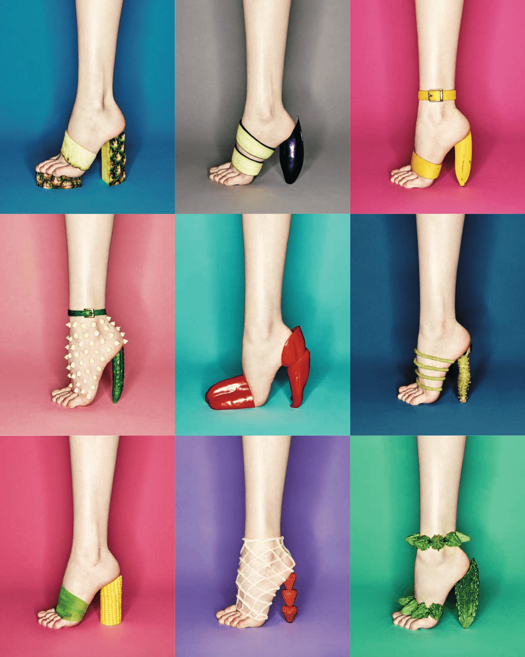 野菜やフルーツが、ハイヒールに変身!? 素材を自在に操る魔術師、クリエイター吉田ユニの世界。