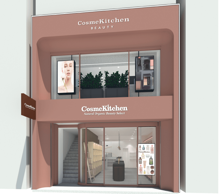 〈コスメキッチン〉初の路面店が表参道にオープン