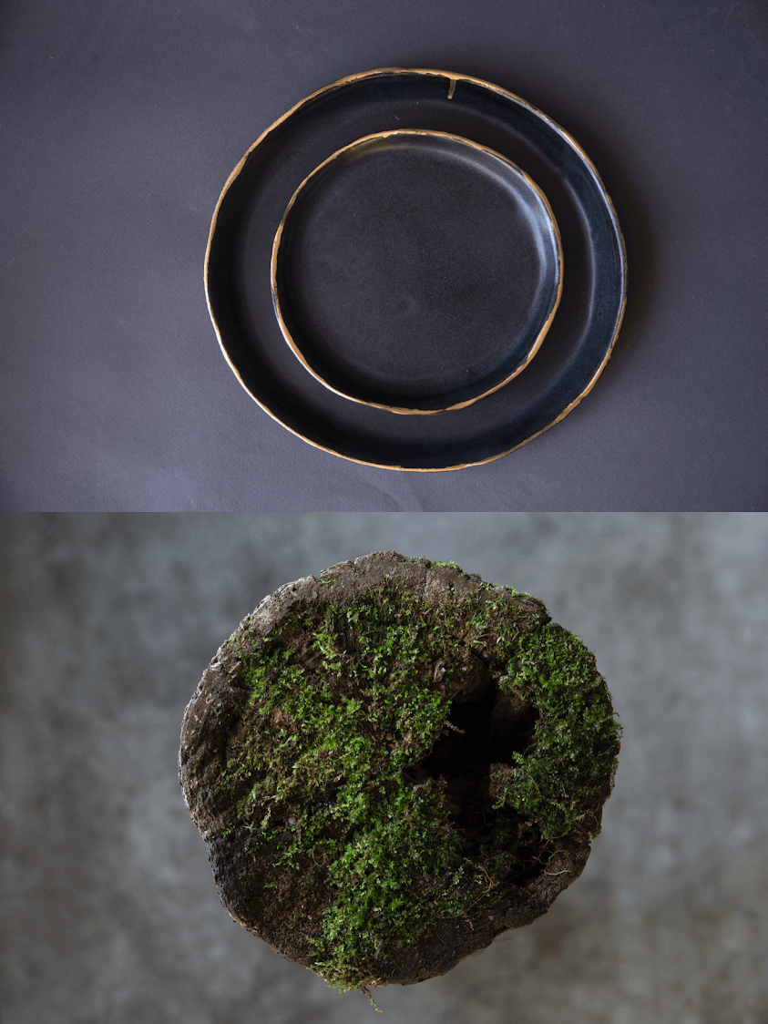 目には青葉、ラトビアの花器と美しい花々