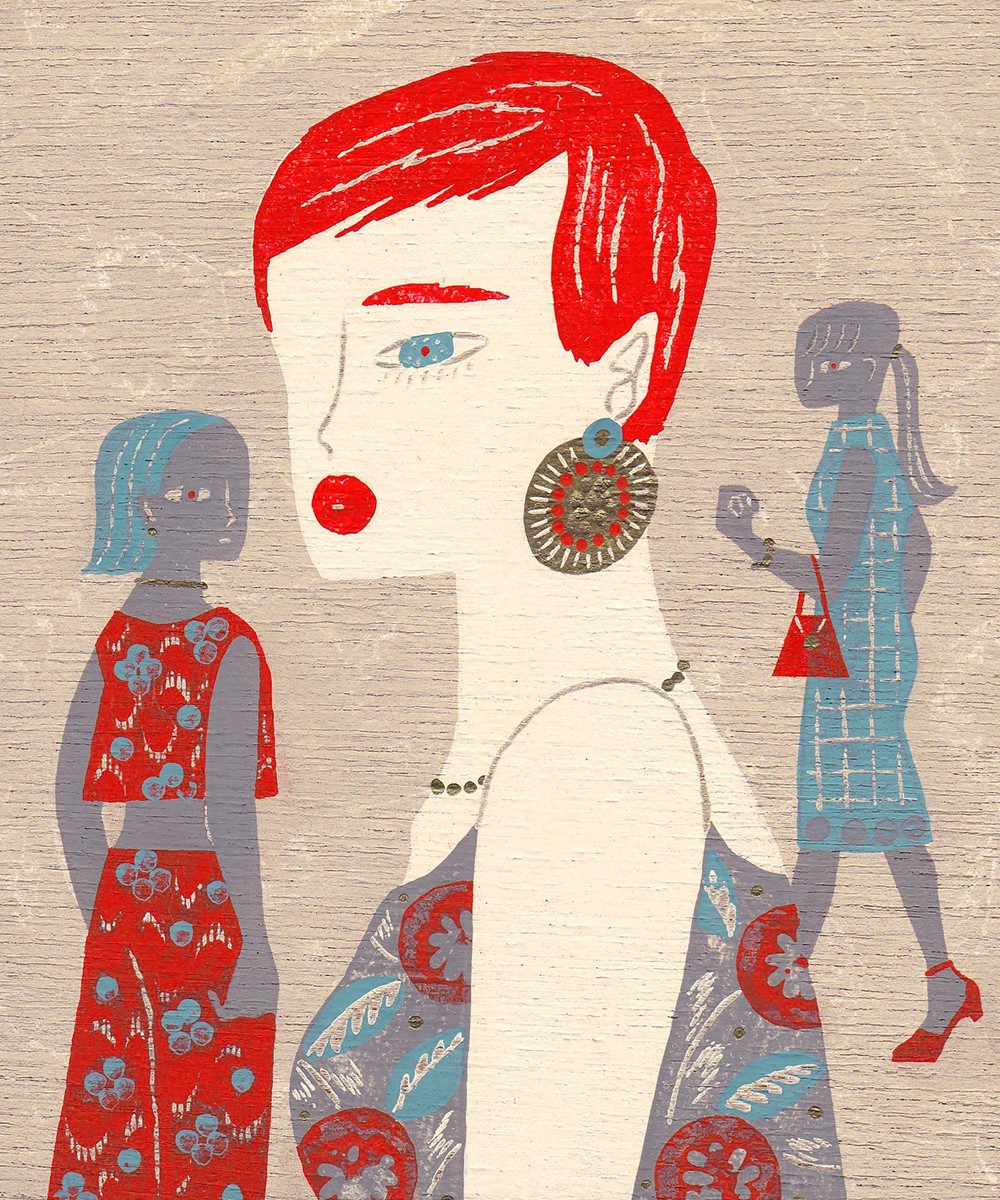 齋藤薫　おしゃれ　ファッション　女性　夏　プールサイド