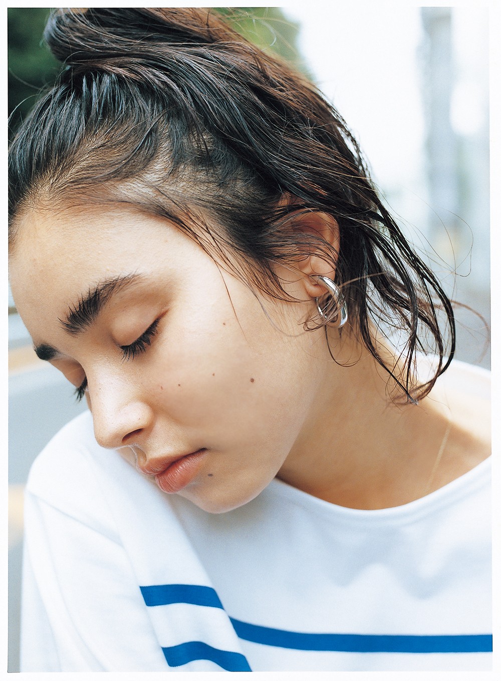 草場妙子 ボーダーと立体的な眉のすすめ