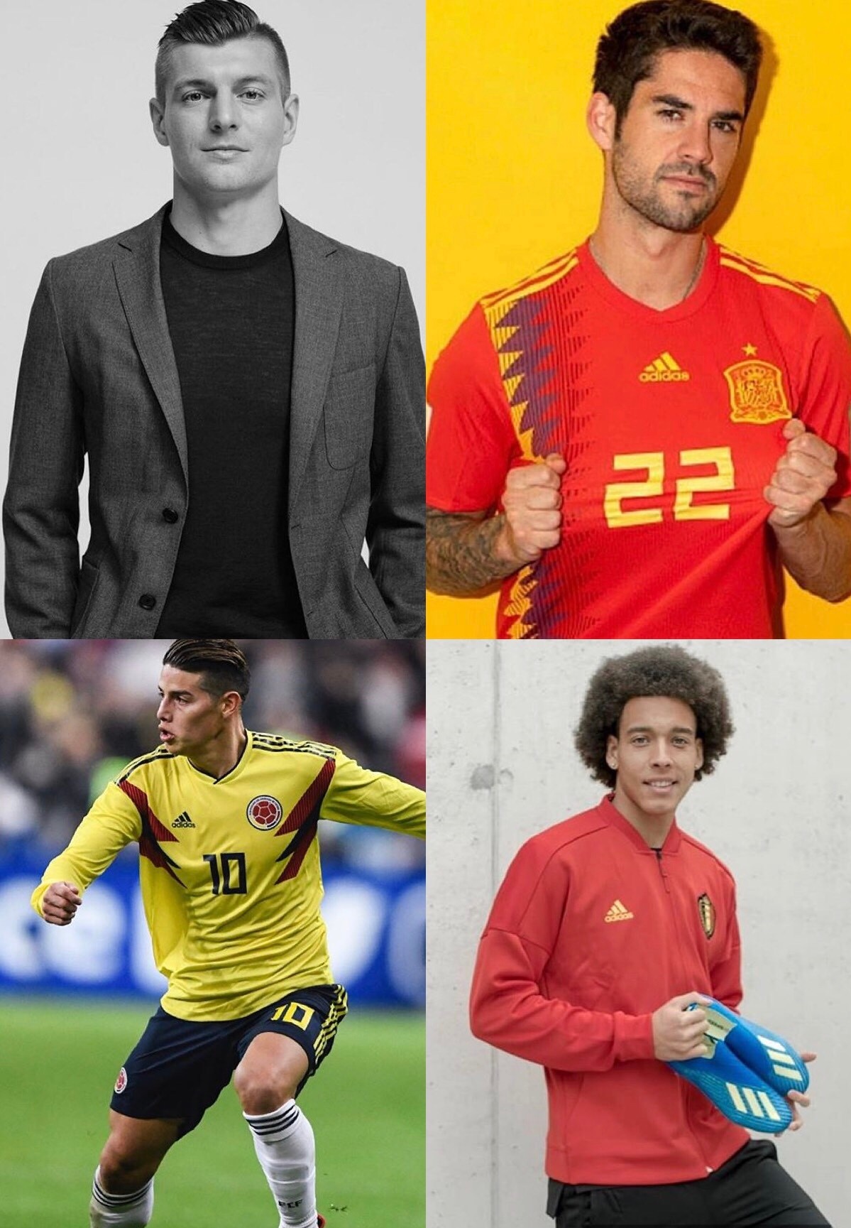 集え！イケメンベスト11　サッカーW杯ガイド〜中盤編