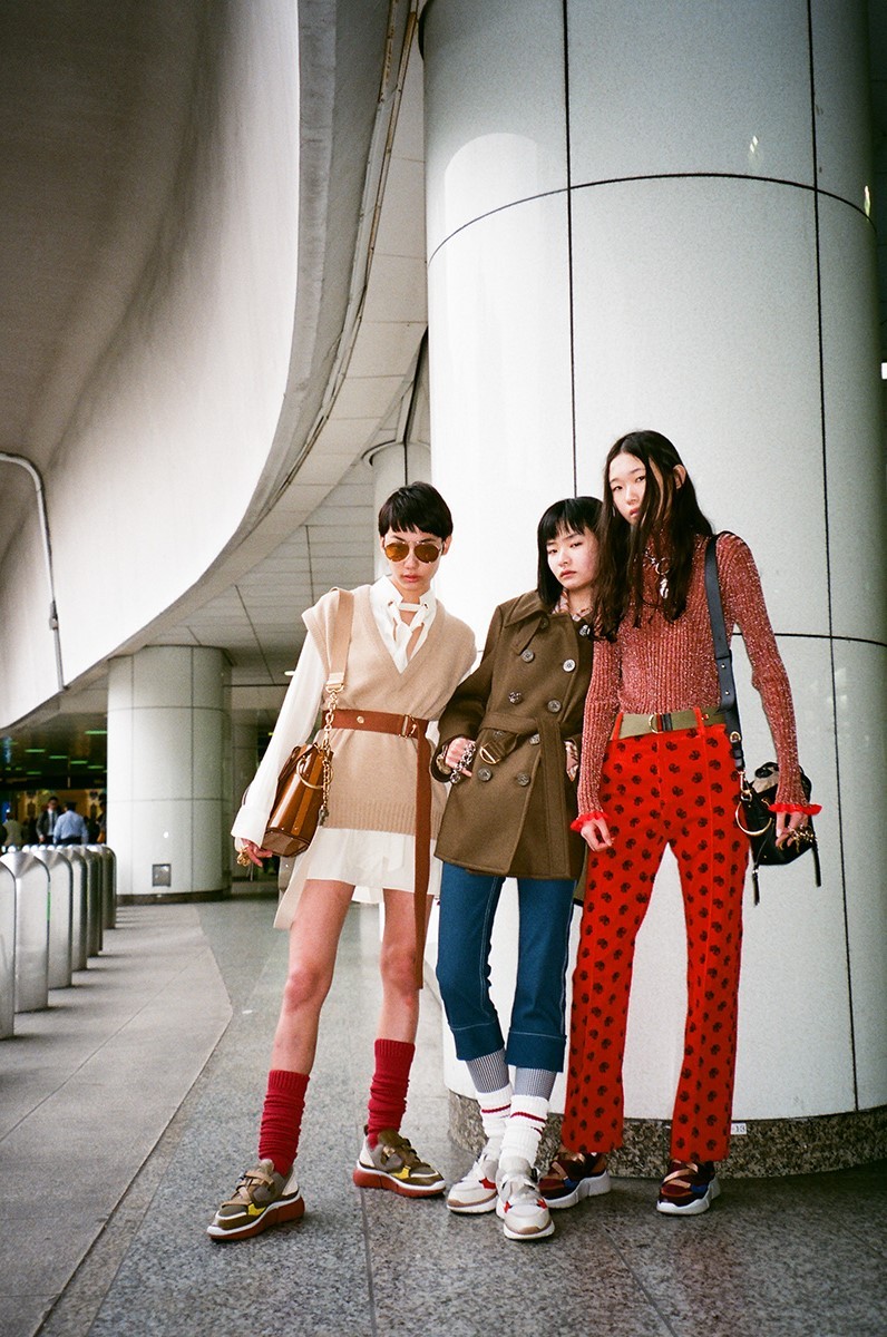 HIROMIXが捉えたクロエガールズとスニーカー