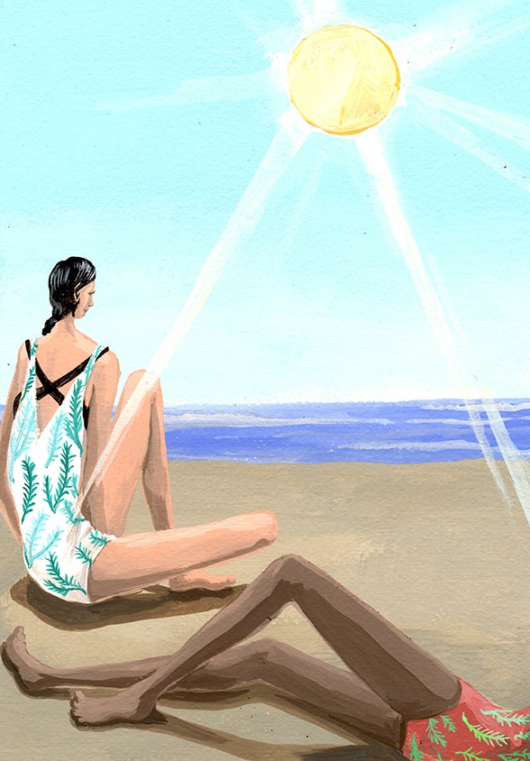 星とハーブでセルフケア 8月編 太陽＆ローズマリー