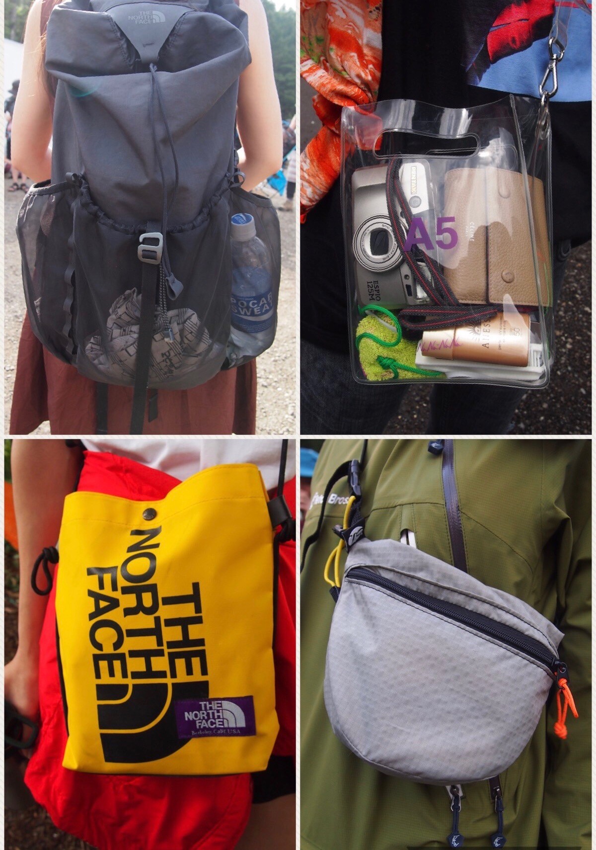 フジロックおしゃれ“実際のところ”調査 vol.3 -バッグ編-