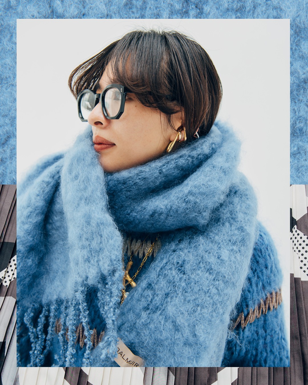 GINZA　おしゃれ　着まわし　バイヤー　山野邉彩美　TOMORROWLAND スナップ