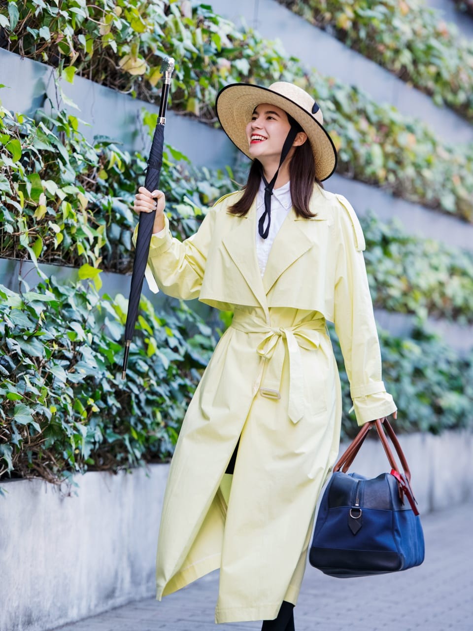 GINZA女子の1ヶ月着まわし：2/1「今月の映画ファーストデーに選んだ作品はコレ！」