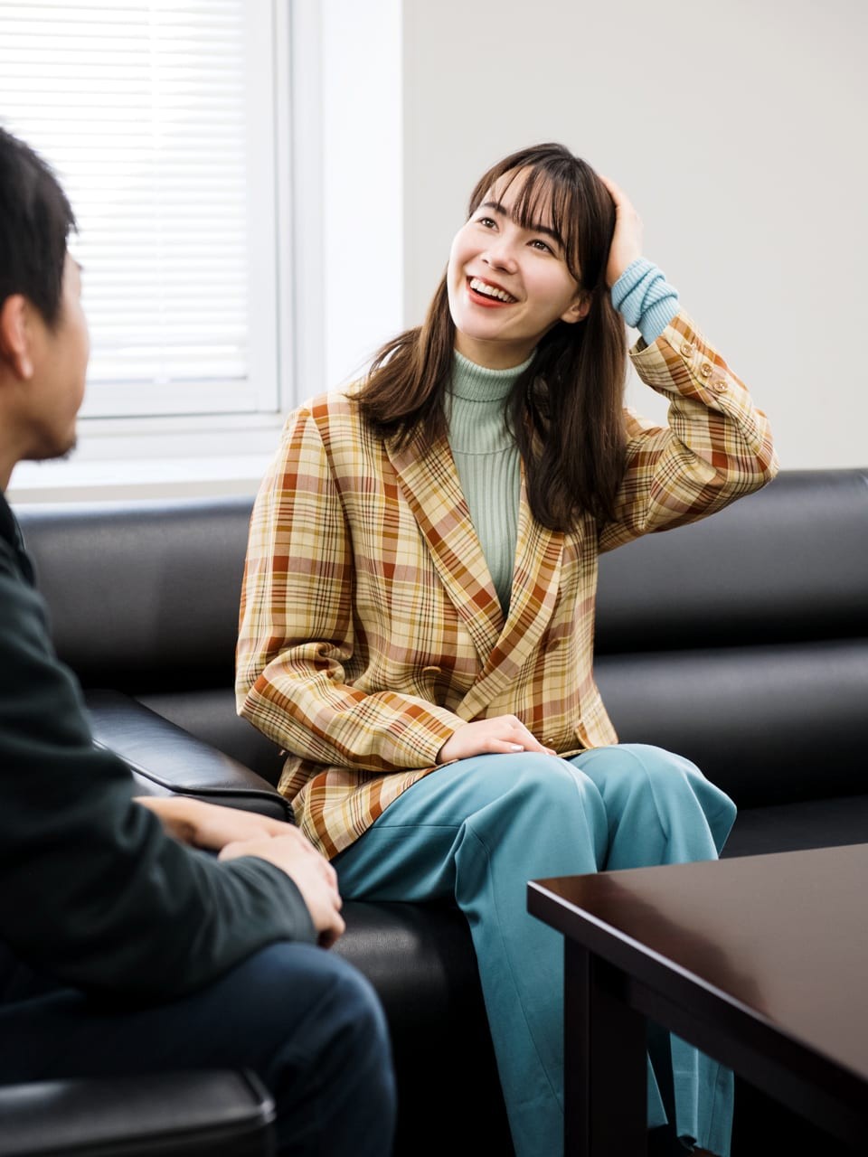 GINZA女子の1ヶ月着まわし：1/31「ドキッ、部長からの呼び出し」