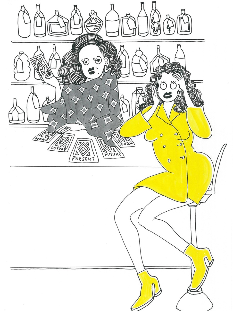 オカン　占いのその後　アシスタント　サロン　先輩