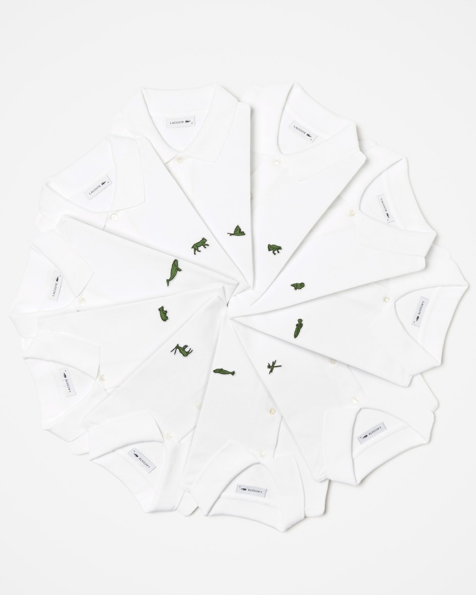 ラコステ　IUCN 絶滅危惧種ポロシャツ