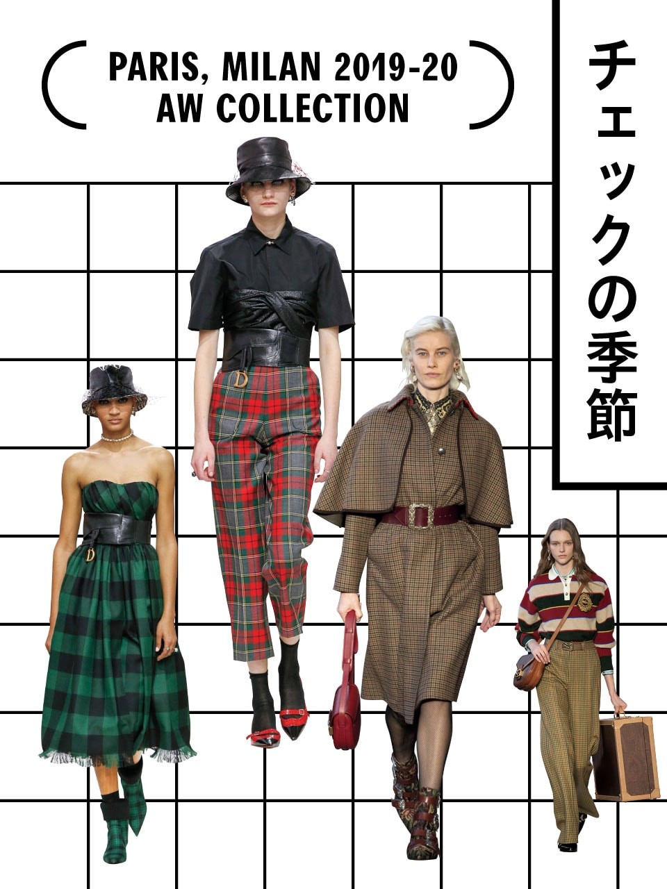 パリ、ミラノ2019AWコレクション