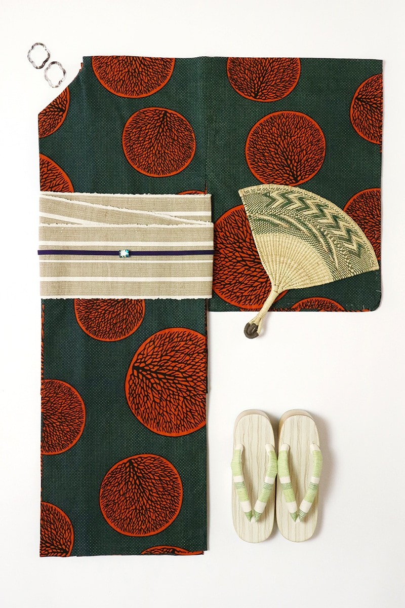 アフリカ柄 ゆかた - Slide:1