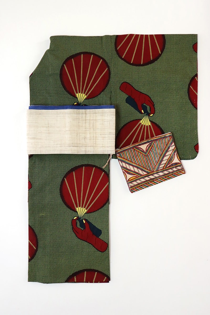 アフリカプリント浴衣コーデ - Slide:3