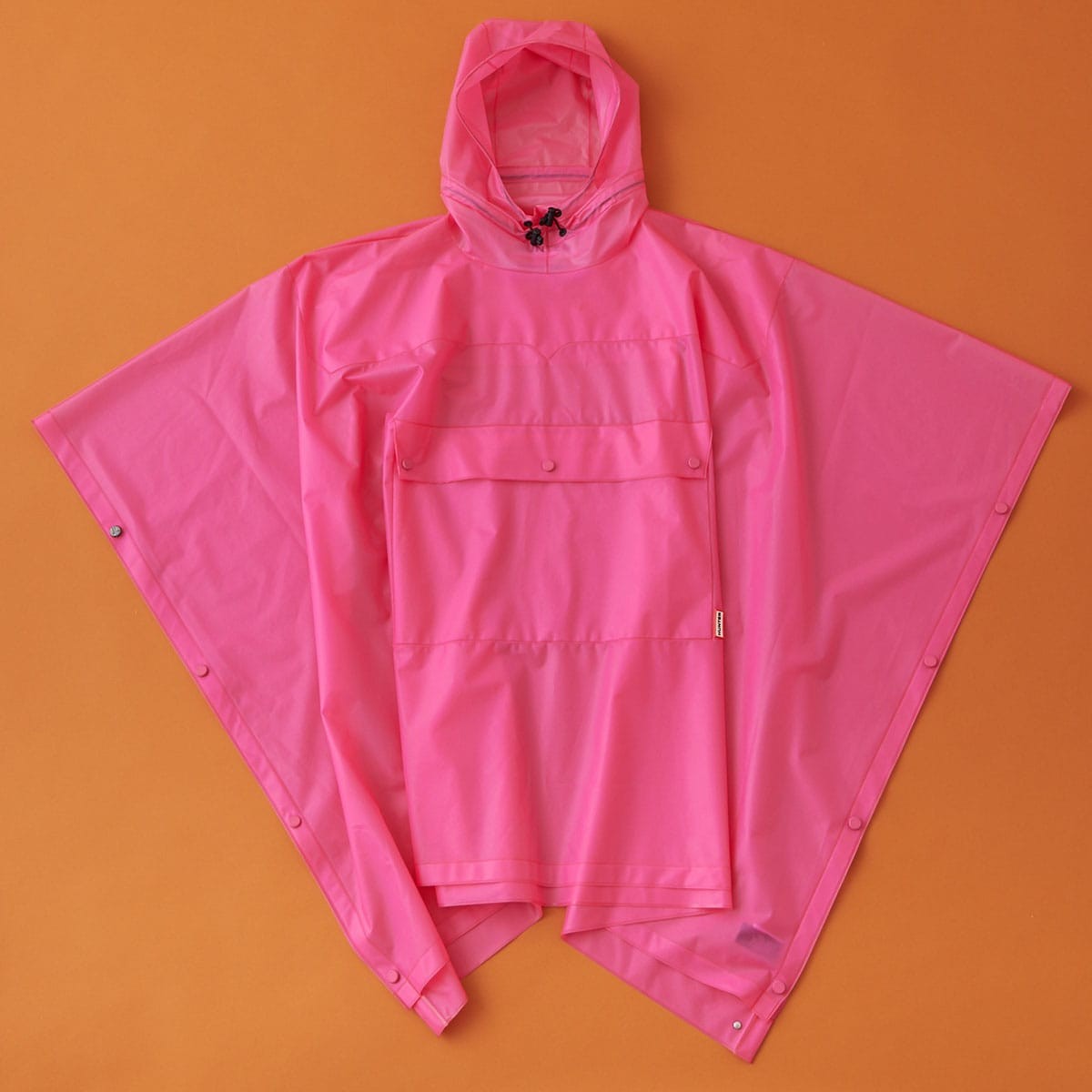 ポケット付きポンチョ - Slide:1