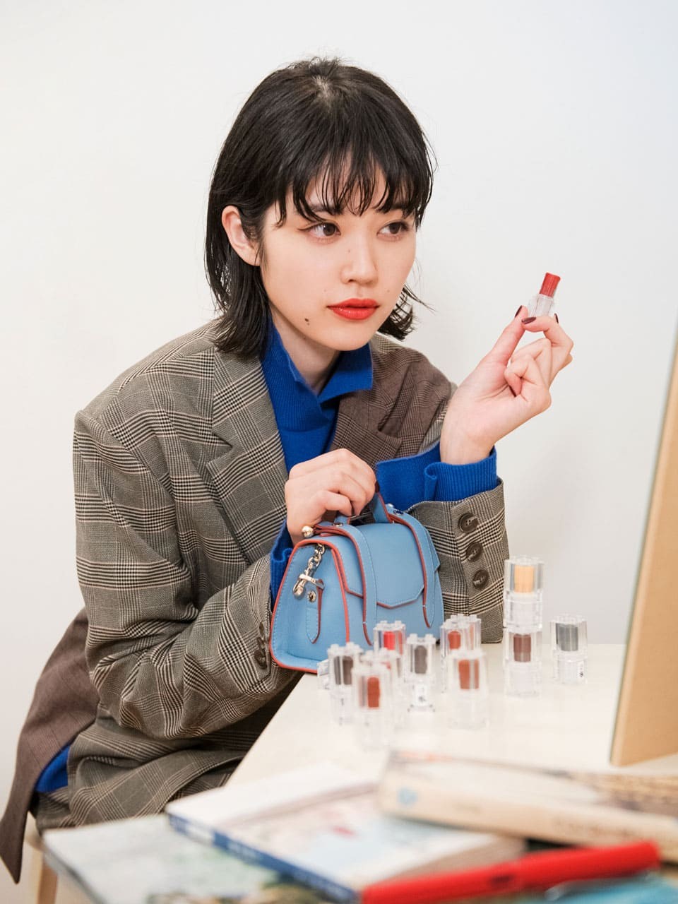 リップで気合いをいれる