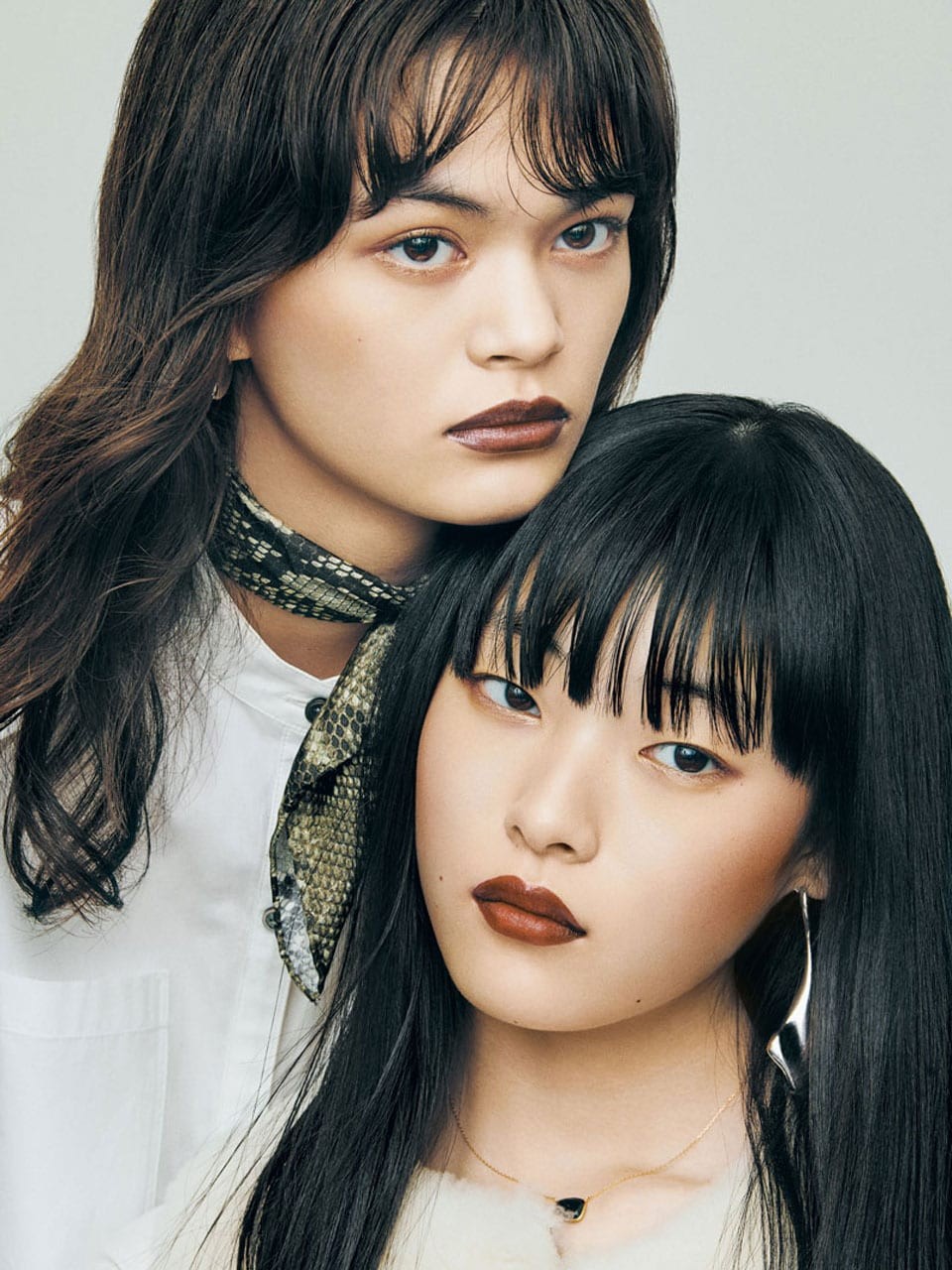 モダンな黒リップ