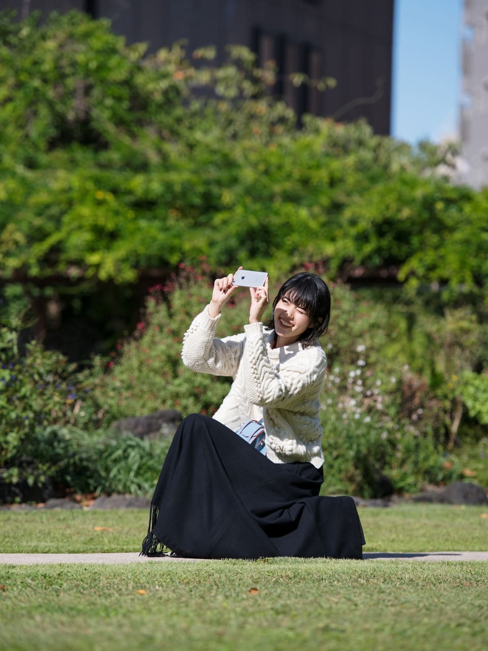 お嬢様の自宅にはヘリがある