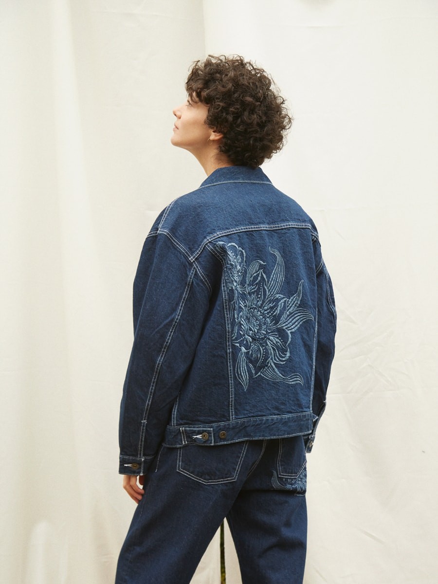 バックスタイルの刺繍 - Slide:3