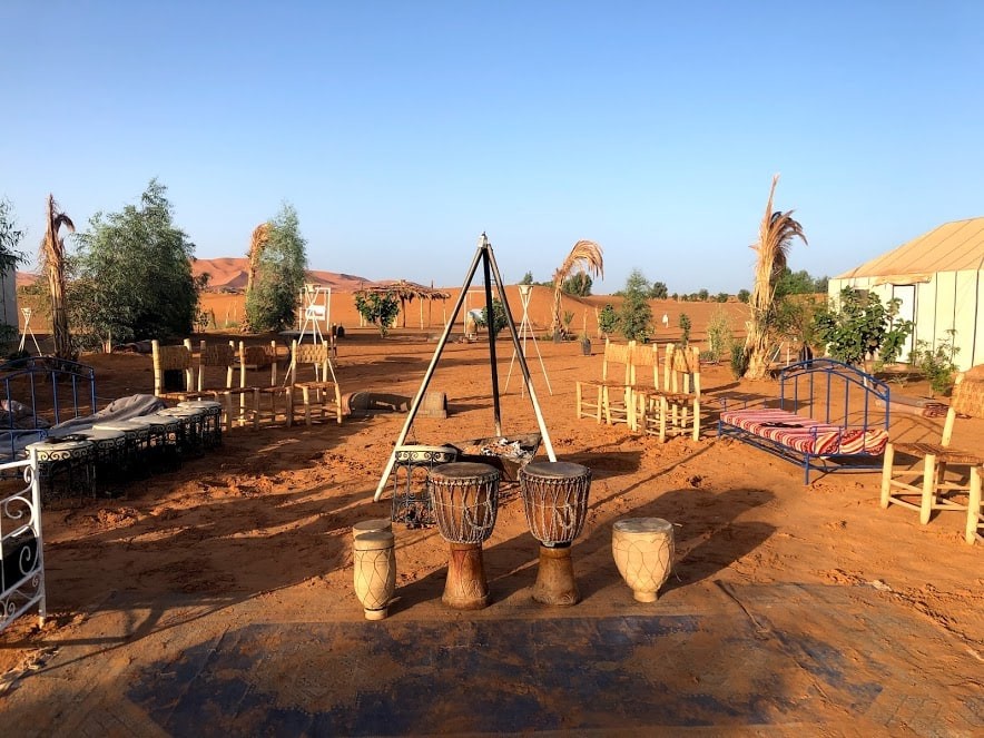 キャンプファイヤーをした場所 - Slide:12