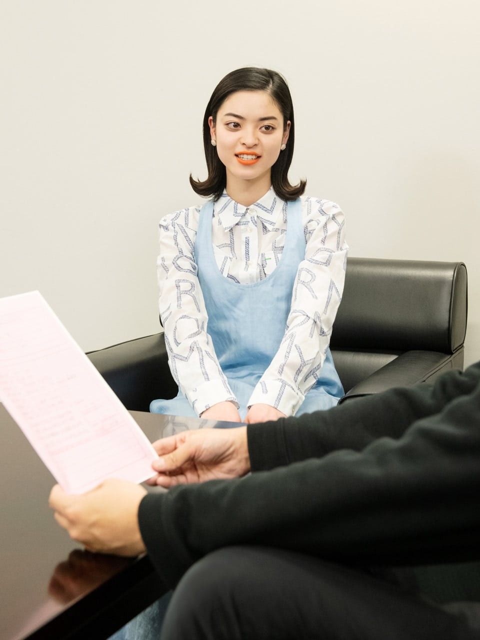 履歴書を持って面接へ