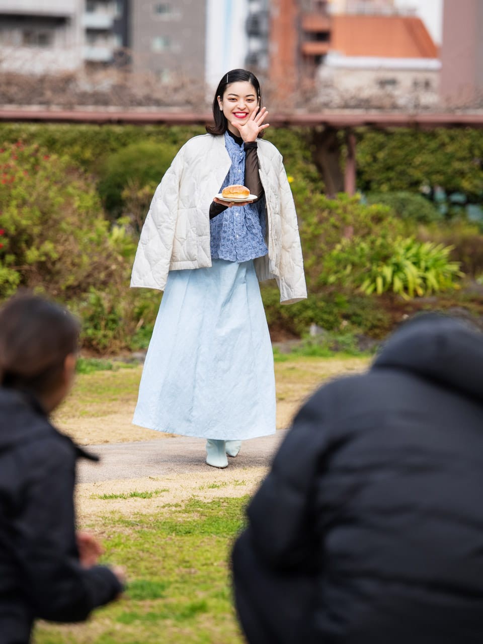 あんぱんの差し入れ