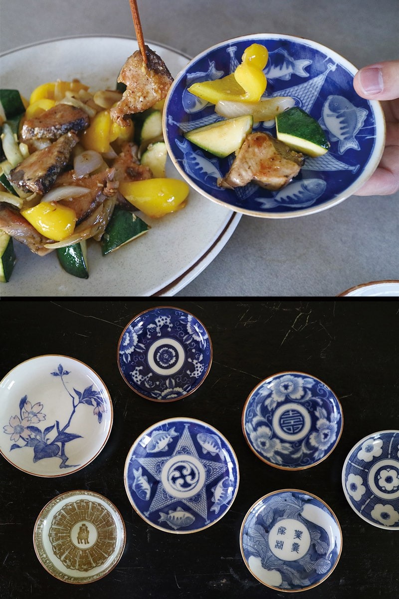 印判皿 古道具屋さんで見つけたとっておきの器たち - Slide:3