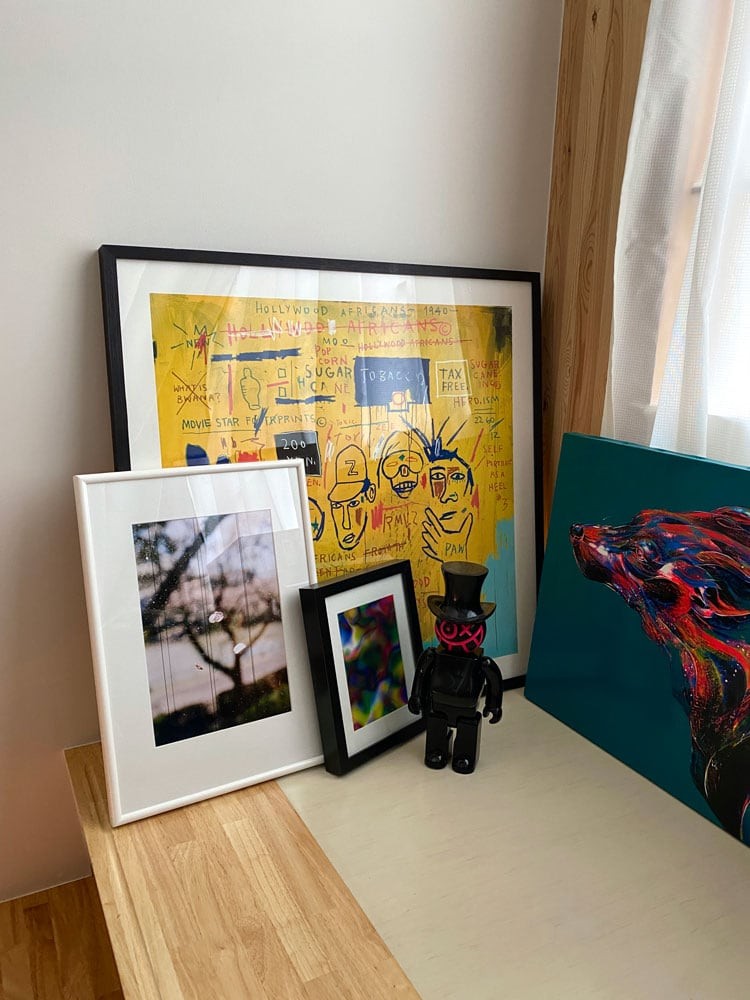 私と部屋　アート　緑　椅子 - Slide:12