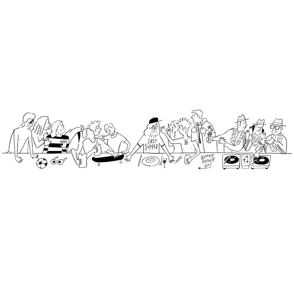 長場雄　イラスト　展示