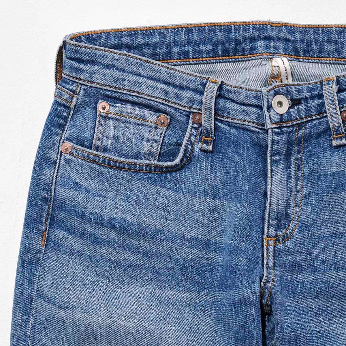 デニム　ダメージ　ラグ＆ボー - Slide:4