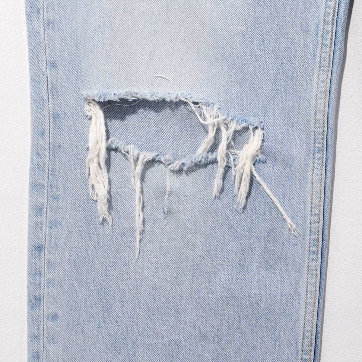 デニム　ダメージ　ジーナ トリコ - Slide:5