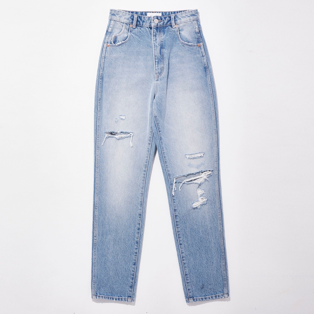 デニム　ダメージ　ローラス - Slide:1