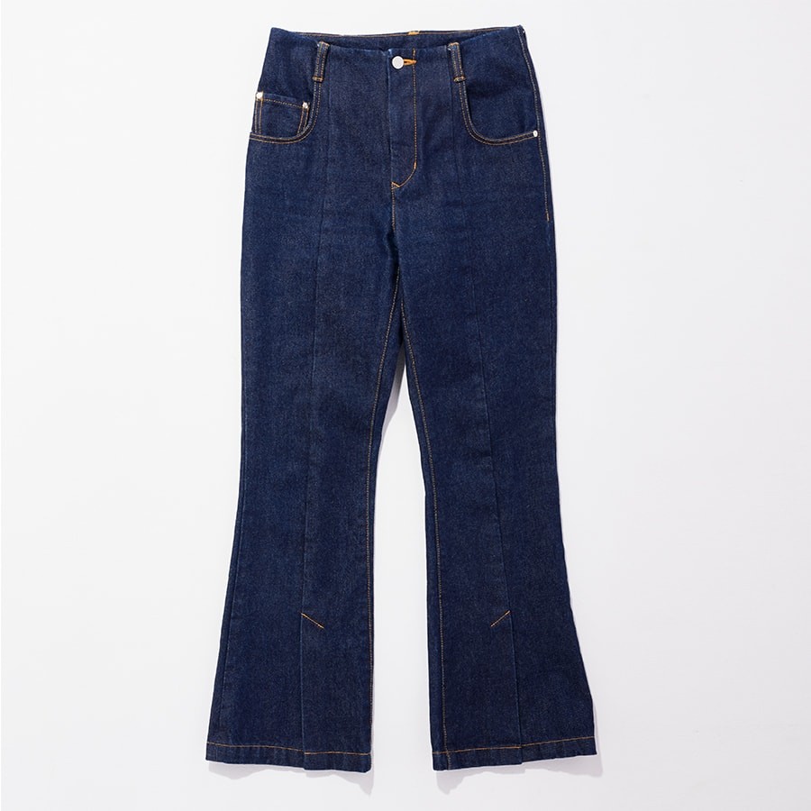 スリット　デニム　スドーク - Slide:1